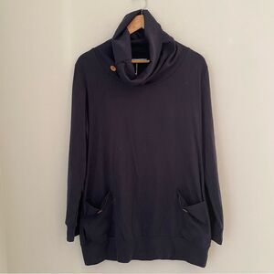 Levaca Women’s Mock Neck Long Sleeve Tunic